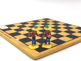 NOVELTY FIGURAL CHESS SET,