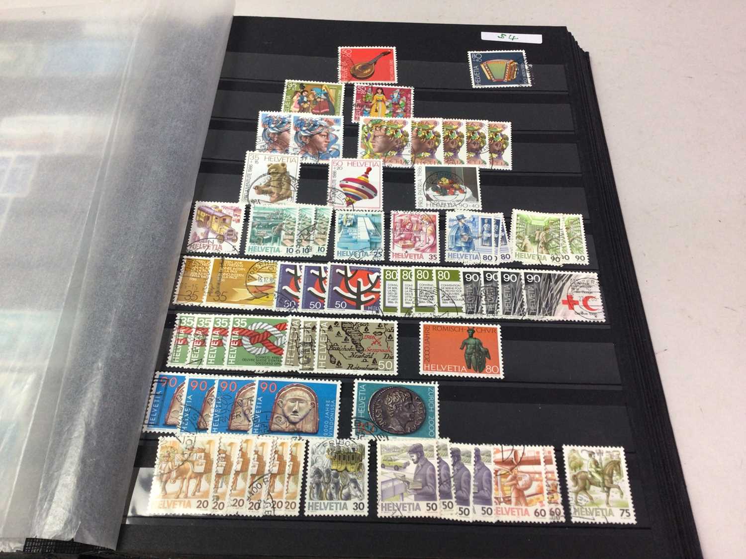 ALBUM OF SWISS STAMPS, - Image 3 of 5