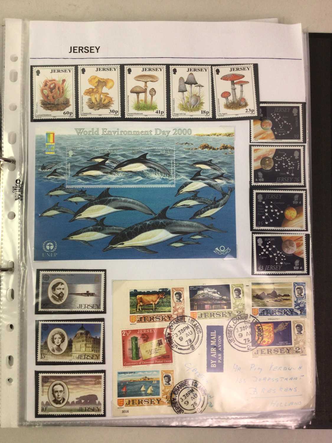LARGE COLLECTION OF WORLD STAMPS, - Image 2 of 7