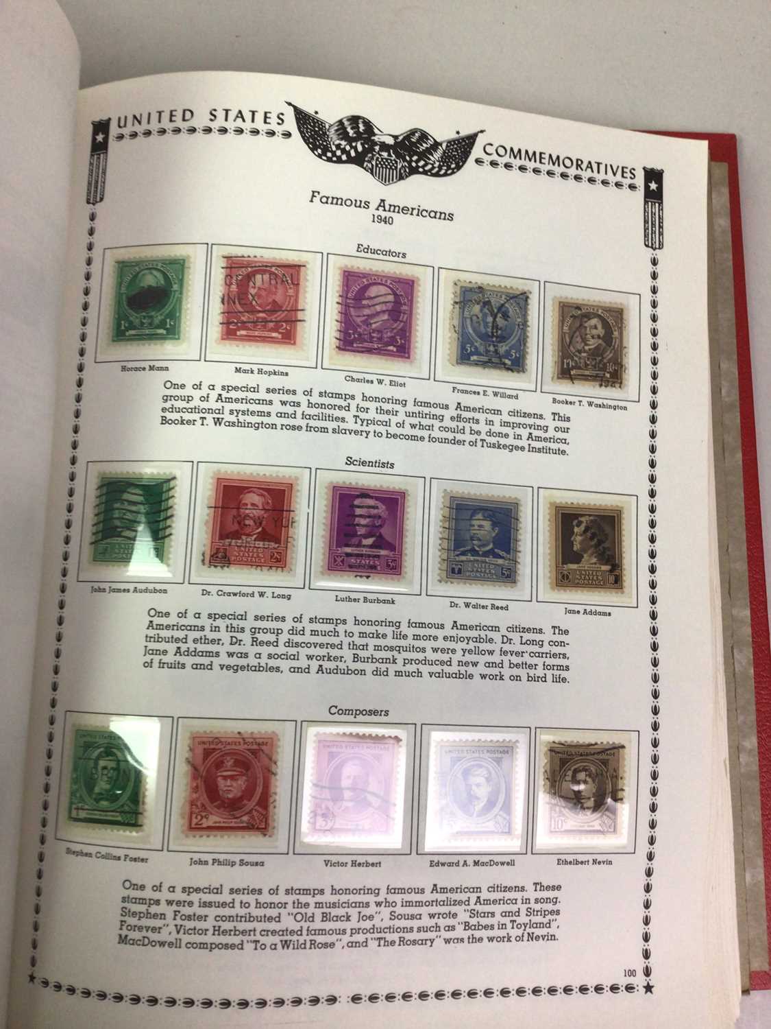 GROUP OF VARIOUS STAMPS, - Image 6 of 7