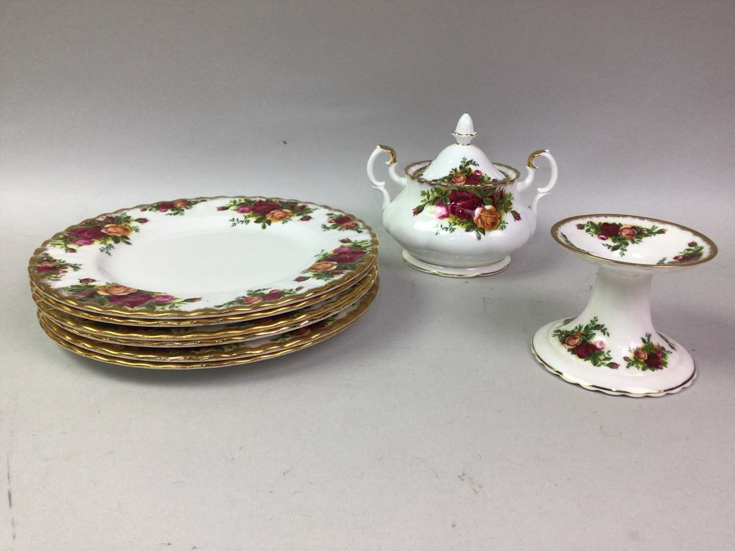 ROYAL ALBERT COUNTRY ROSES PART TEA SERVICE, - Image 5 of 6