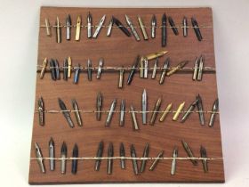 COLLECTION OF PEN NIBS,
