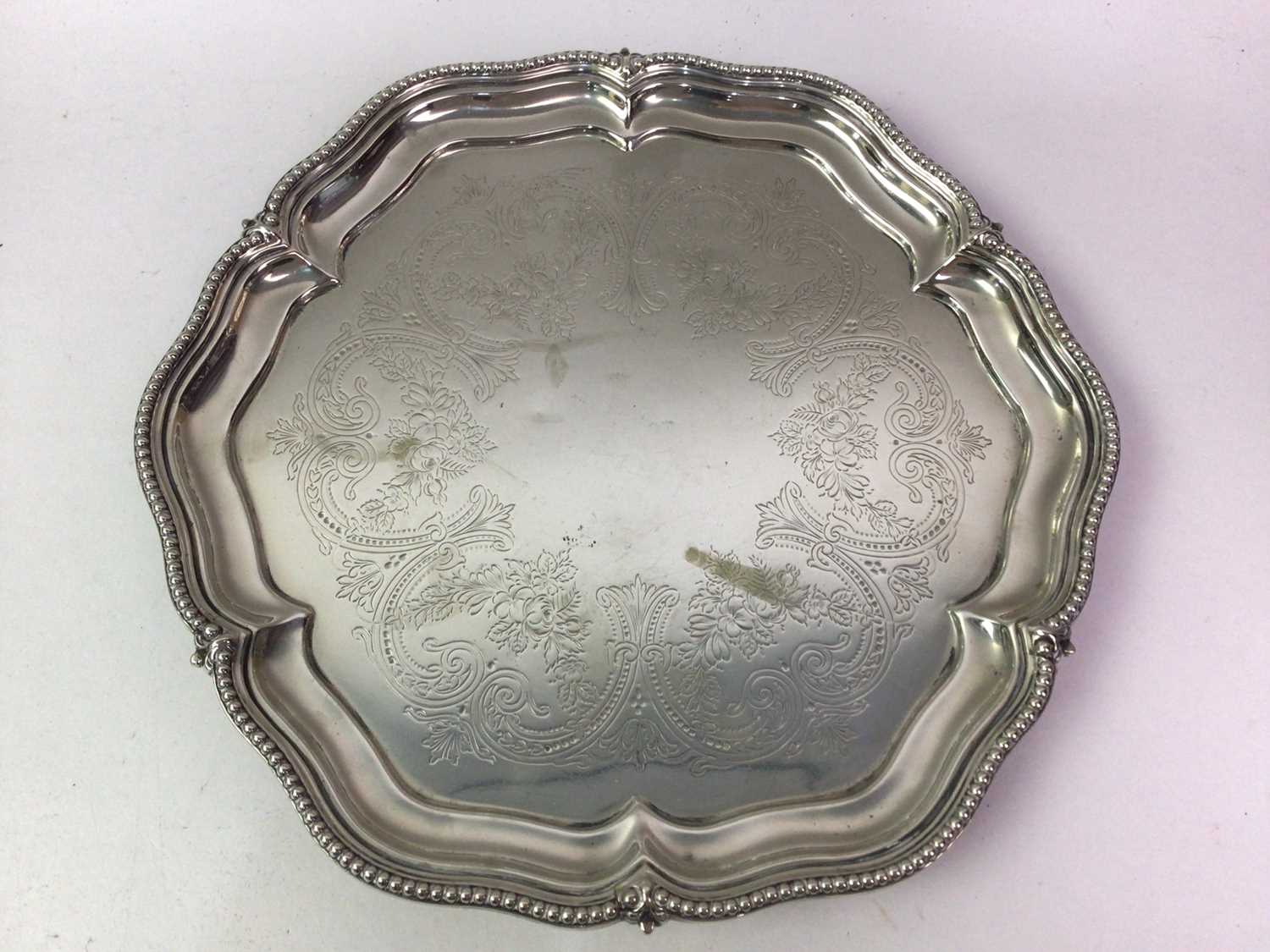 GROUP OF SILVER PLATED ITEMS, - Image 6 of 8
