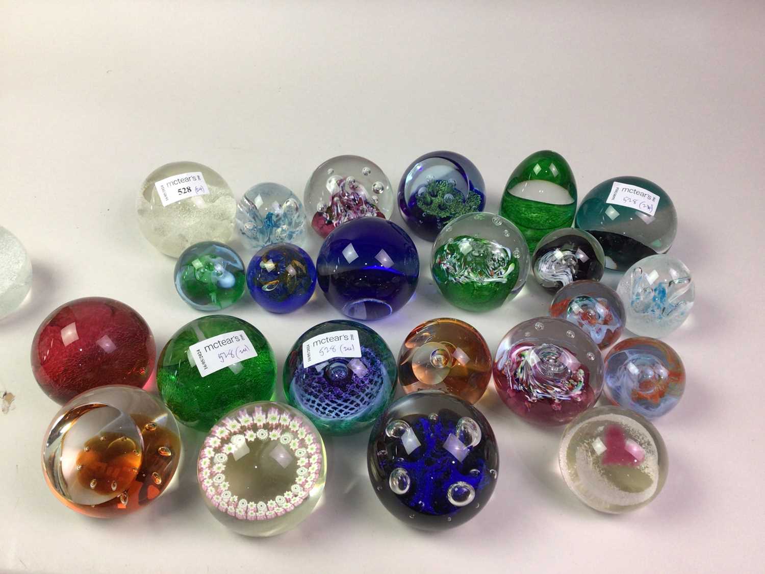 COLLECTION OF CAITHNESS AND OTHER GLASS PAPERWEIGHTS, - Image 2 of 2