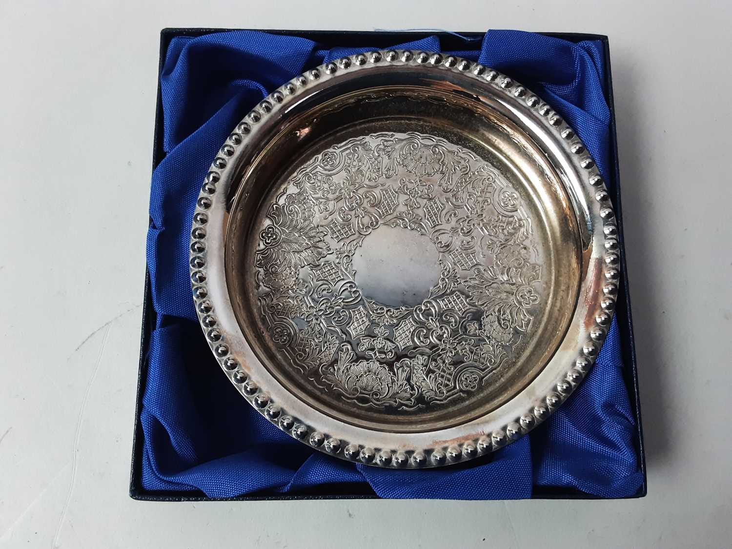 GROUP OF SILVER PLATE, - Image 6 of 7