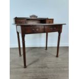 OAK WRITING DESK,