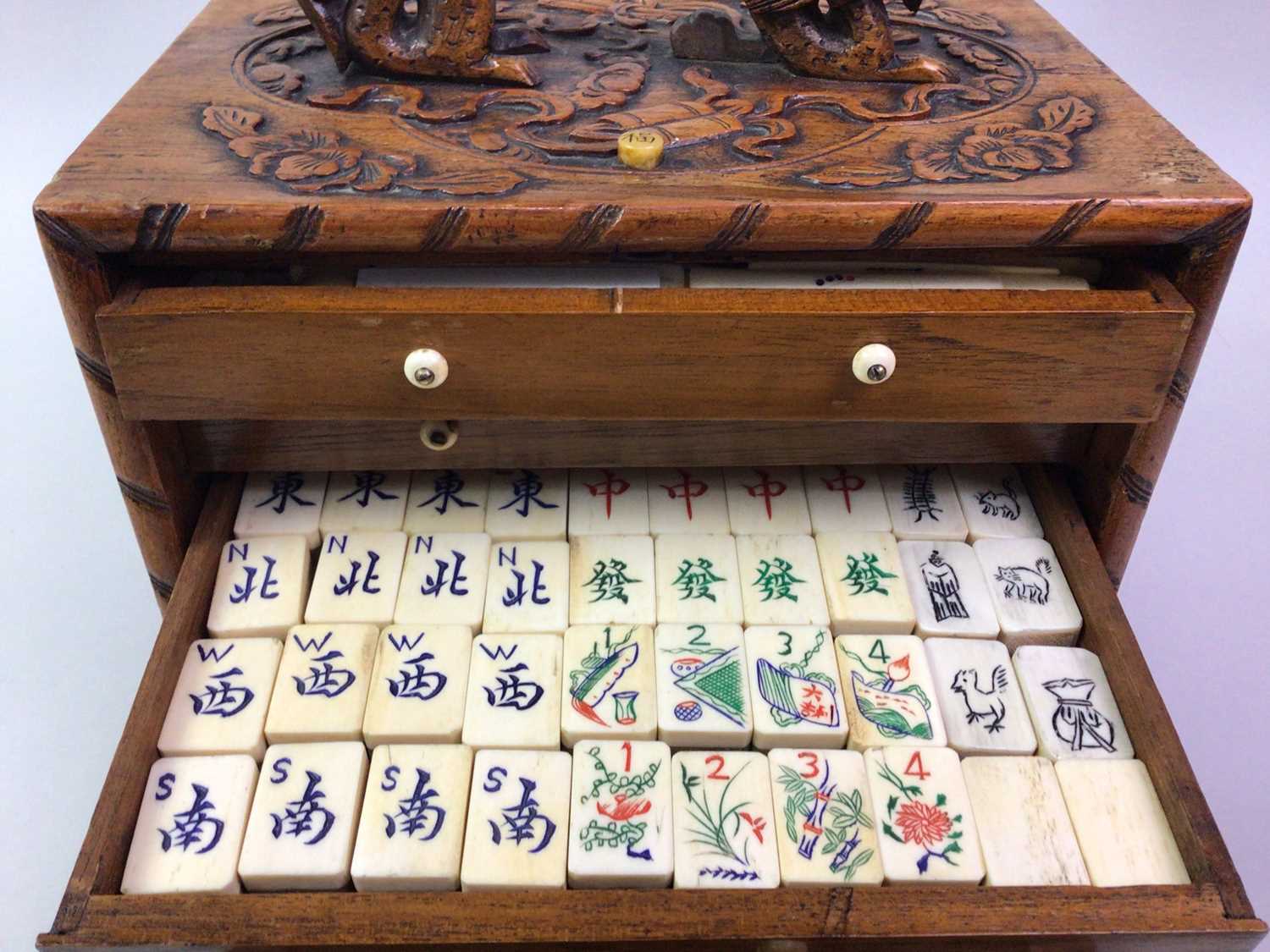 MAHJONG SET, - Image 4 of 7