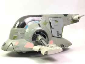 STAR WARS BOBA FETTS SLAVE 1, AND THE REBEL ARMOURED SNOWSPEEDER VEHICLE