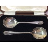 SET OF SIX SILVER TEASPOONS, AND OTHER ITEMS