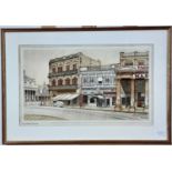 GROUP OF TOWNSCAPE PRINTS,