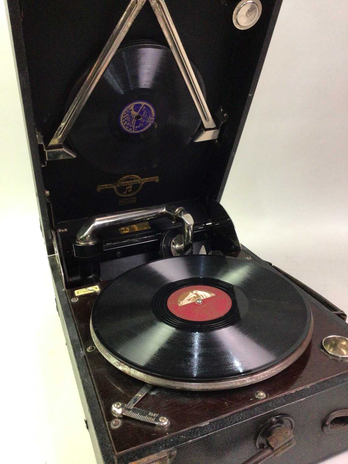 COLUMBIA PORTABLE GRAMOPHONE, - Image 2 of 2