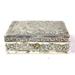 SILVER EMBOSSED BOX,