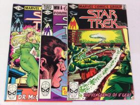 COLLECTION OF STAR TREK COMIC BOOKS, AND OTHER MARVEL AND DC COMIC BOOKS