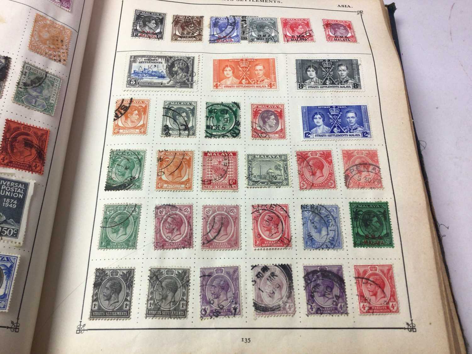 COLLECTION OF WORLD STAMPS, - Image 8 of 10