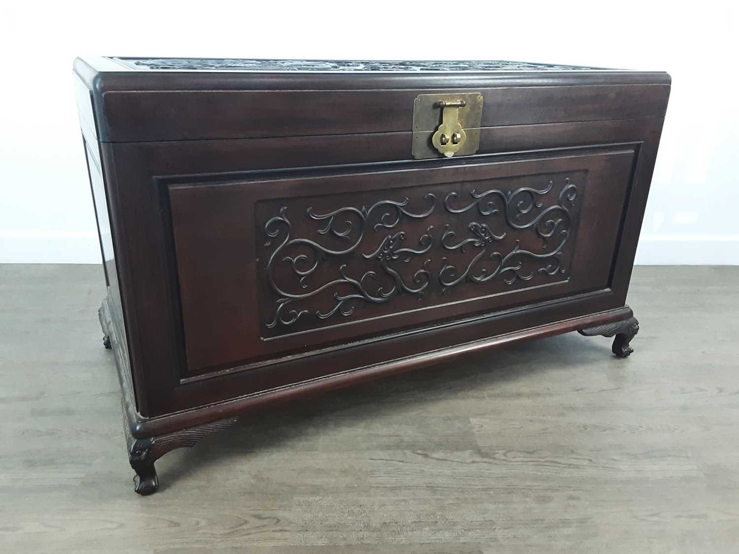 CHINESE BLANKET CHEST, LATE 20TH CENTURY