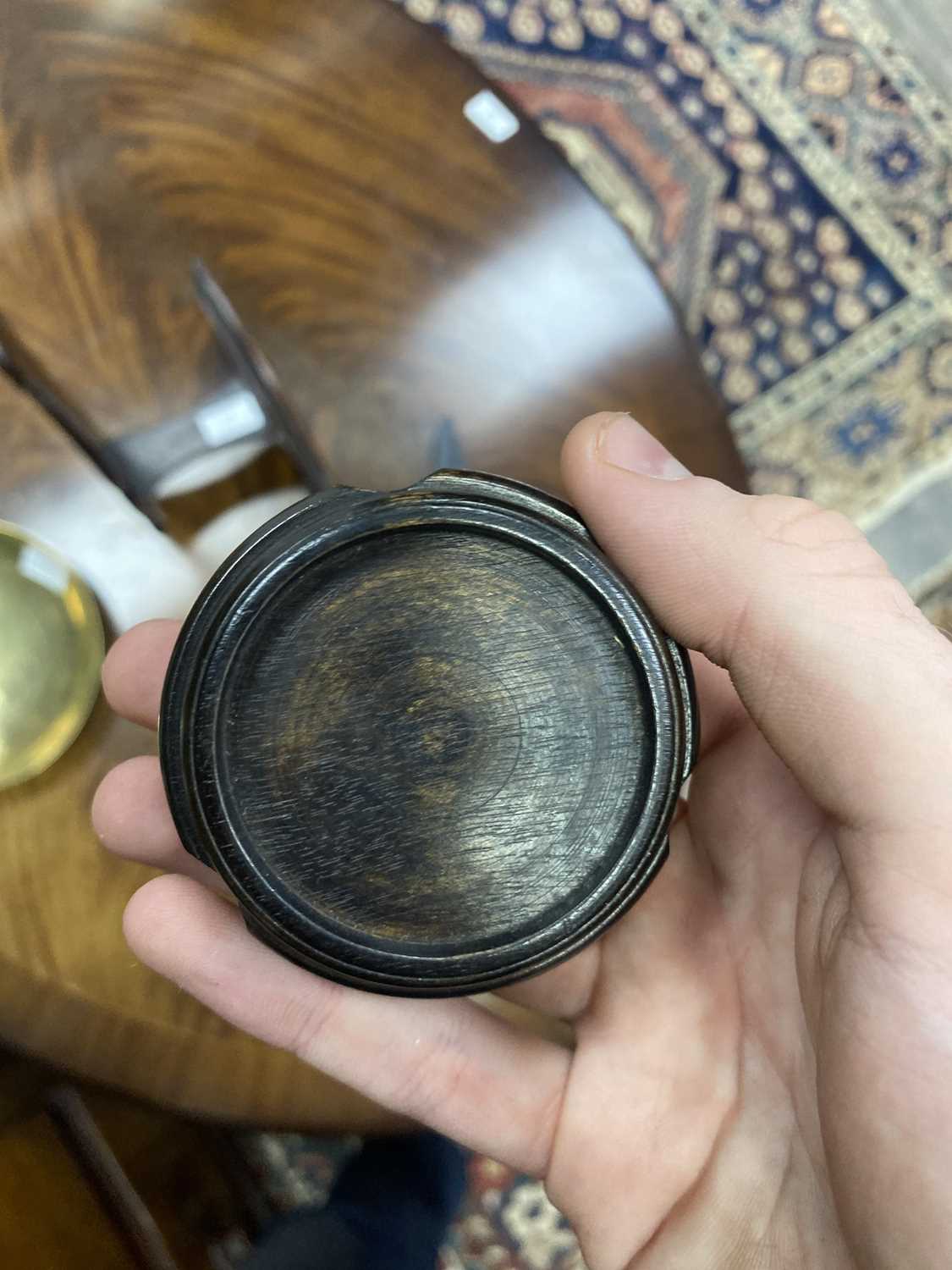 EASTERN BRASS BOWL, ALONG WITH A GROUP OF CHINESE HARDWOOD STANDS - Image 11 of 24