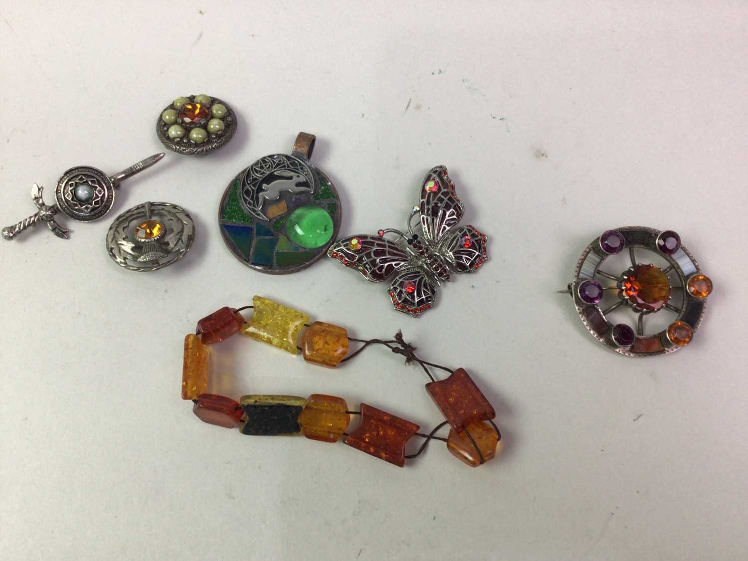 GROUP OF JEWELLERY, - Image 2 of 2