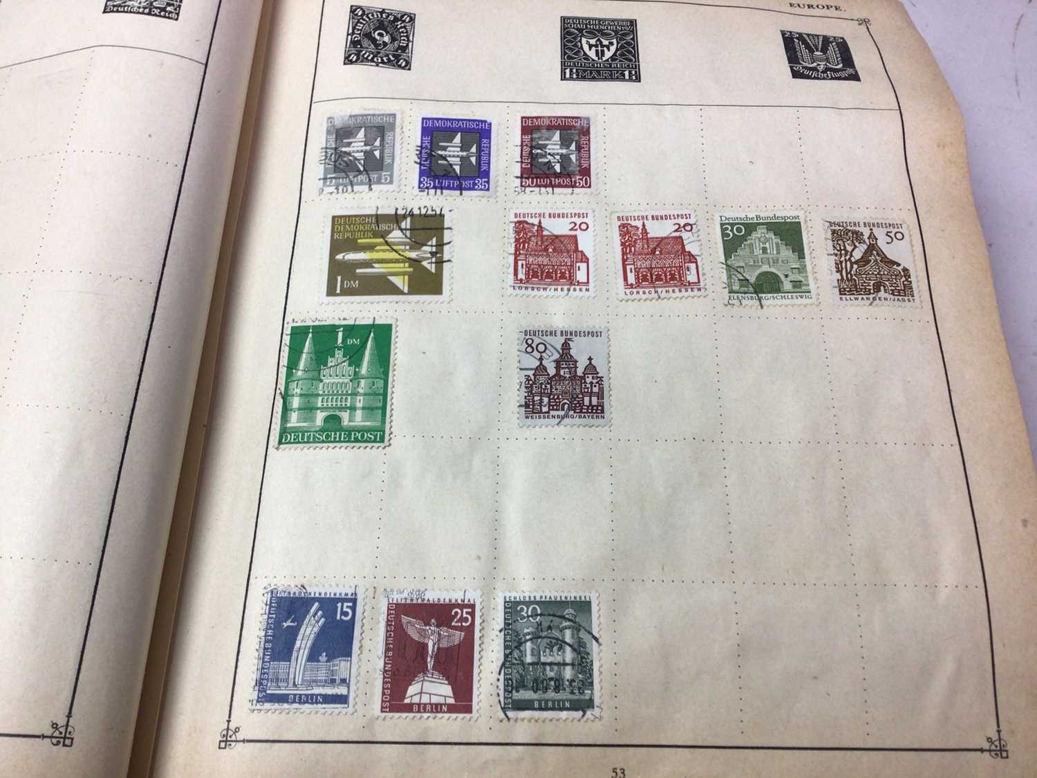 COLLECTION OF WORLD STAMPS, - Image 2 of 10