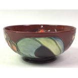 MOORCROFT CIRCULAR BOWL, MODERN