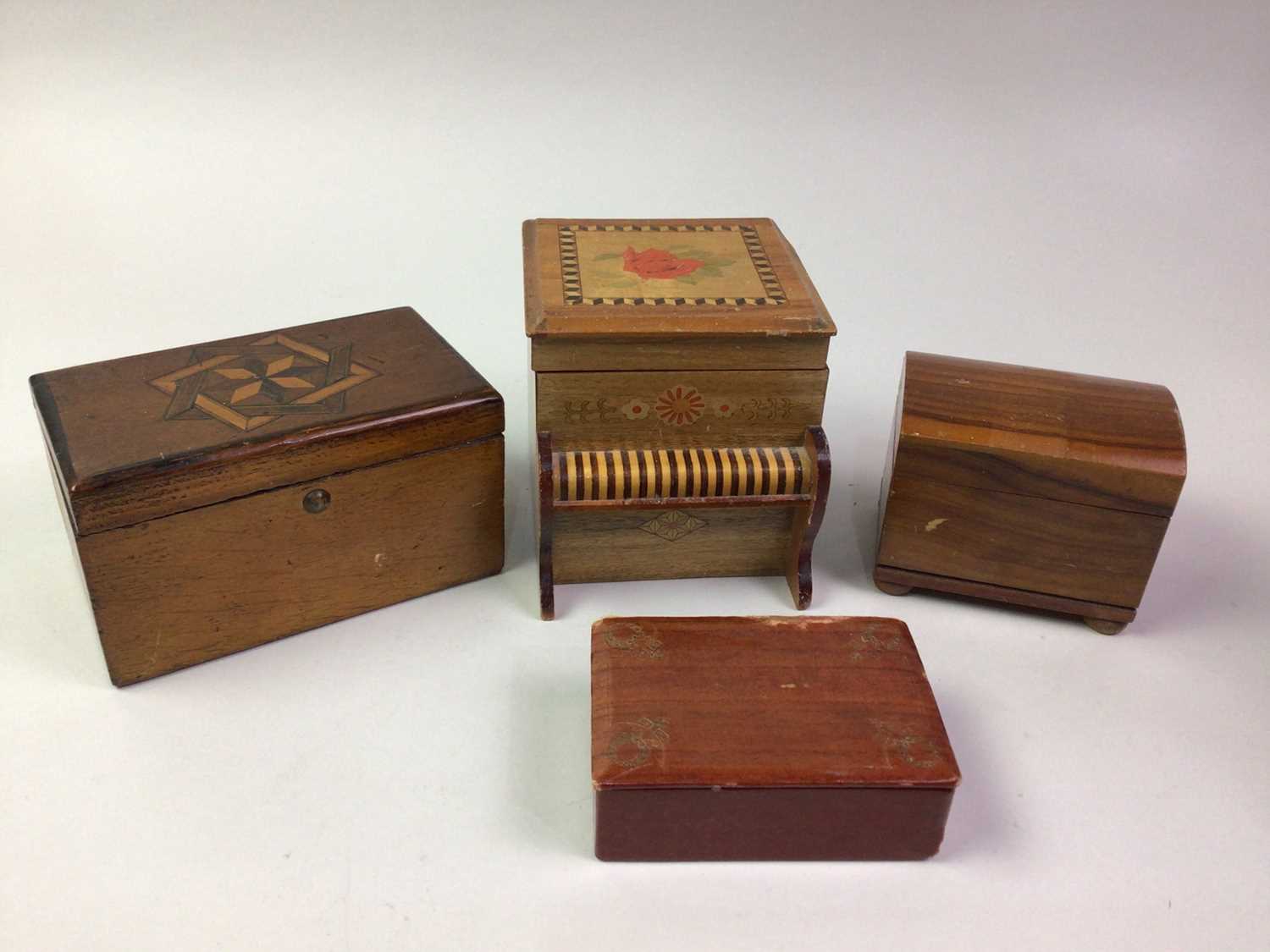 GROUP OF WOOD BOXES, - Image 5 of 5