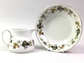 ROYAL DOULTON PART TEA AND DINNER SERVICE, LARCHMONT PATTERN