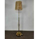 BRASS FLOOR LAMP,