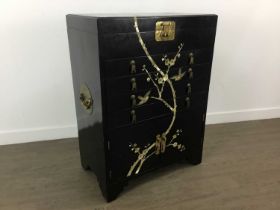 CHINESE LACQUERED CHEST, 20TH CENTURY