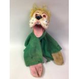 VINTAGE LENNY THE LION HAND PUPPET,