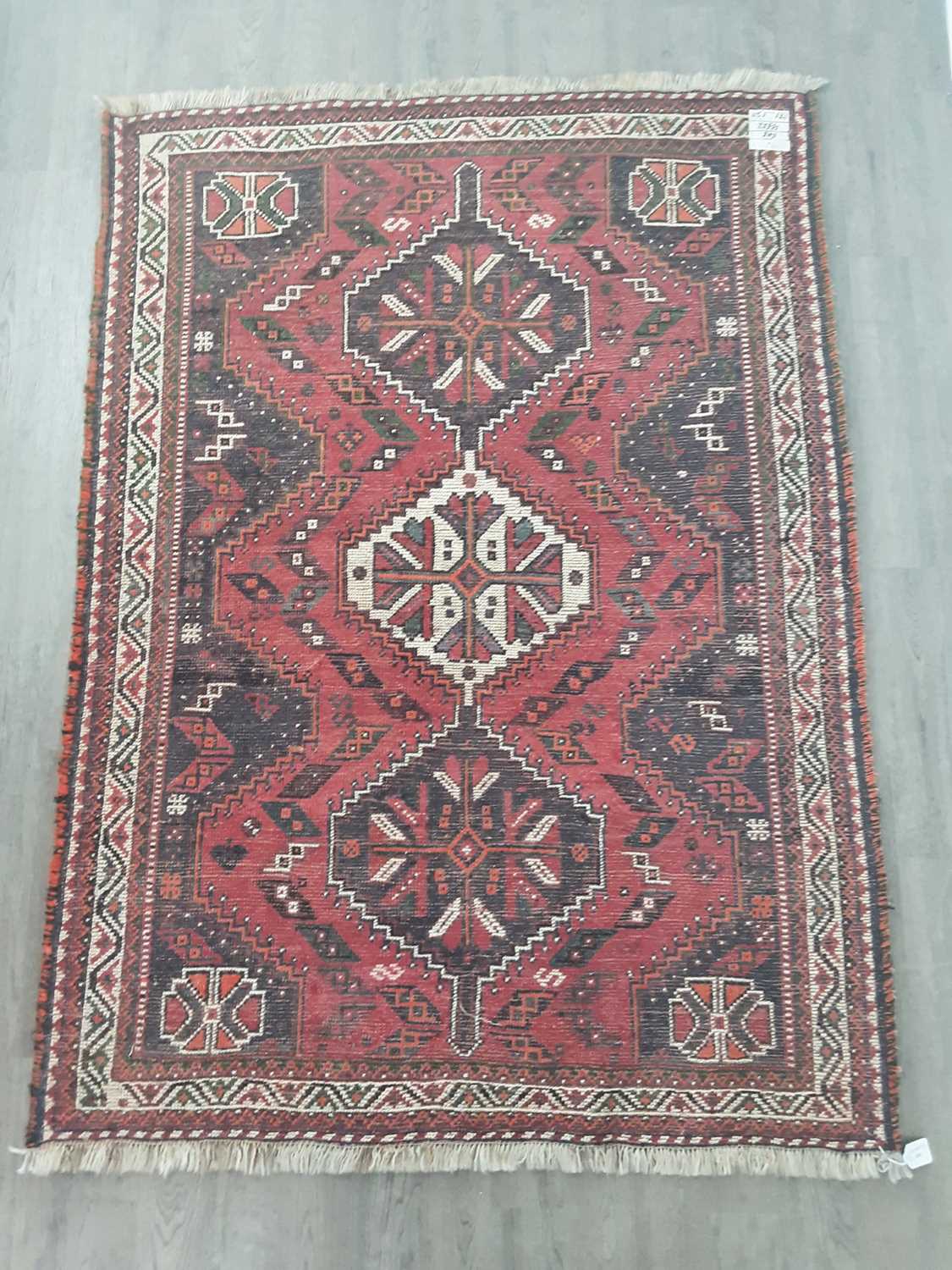 SHIRAZ RUG, - Image 3 of 3