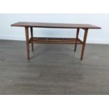 NATHAN TEAK COFFEE TABLE, MID CENTURY