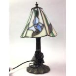 TIFFANY STYLE LAMP, 20TH CENTURY