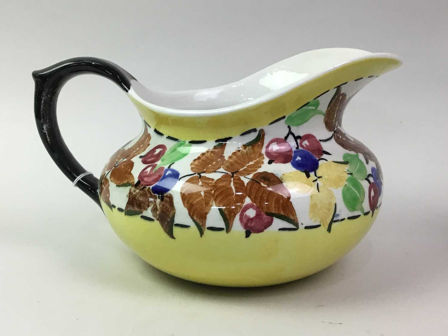 BOUGH POTTERY WASH BASIN AND JUG BY RICHARD AMOUR, - Image 3 of 3