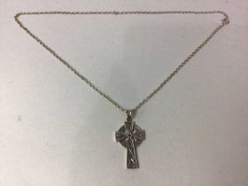 RENNIE MACKINTOSH PENDANT, ALONG WITH OTHER ITEMS