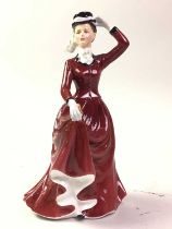 ROYAL DOULTON FIGURE OF ELLEN, AND NINE OTHER FIGURES