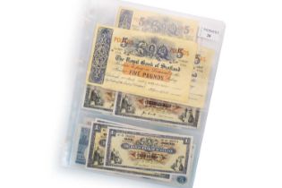 COLLECTION OF BRITISH BANKNOTES,