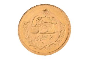 IRANIAN GOLD COIN,