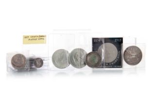 GROUP OF COMMEMORATIVE AND OTHER COINS,