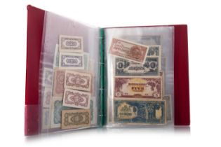 COLLECTION OF JAPANESE OCCUPATION BANKNOTES,