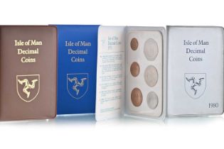 COLLECTION OF ISLE OF MAN DECIMAL SETS,