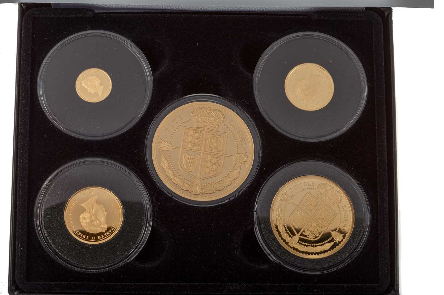 400TH ANNIVERSARY LAUREL GOLD PROOF FIVE COIN PREMIUM COLLECTION 2019,