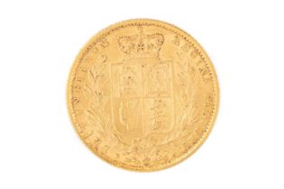 VICTORIA GOLD SOVEREIGN 1863,