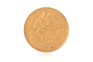 GEORGE V GOLD HALF SOVEREIGN 1912,