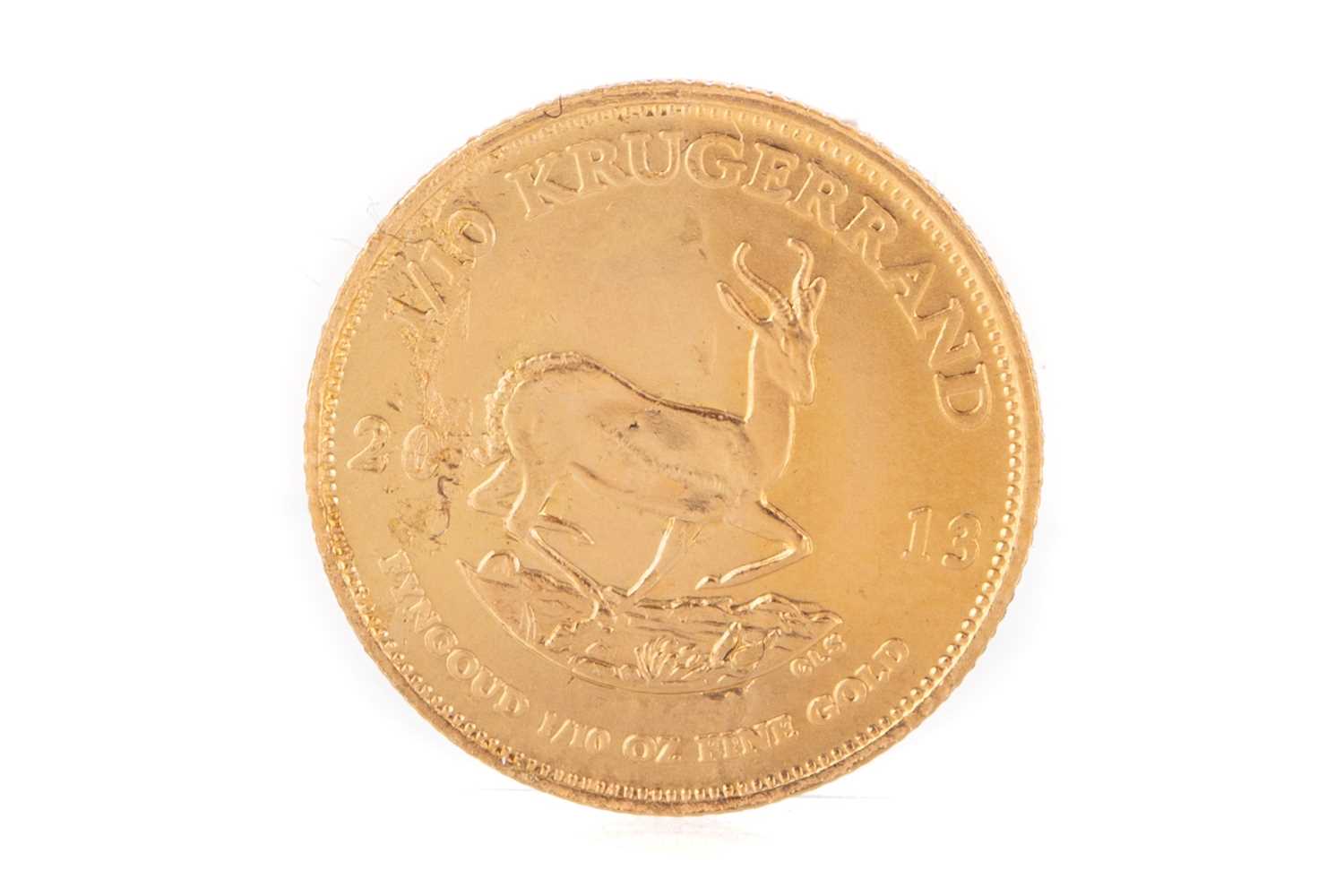 GOLD 1/10oz KRUGERRAND,