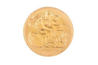 GEORGE V GOLD HALF SOVEREIGN 1914,