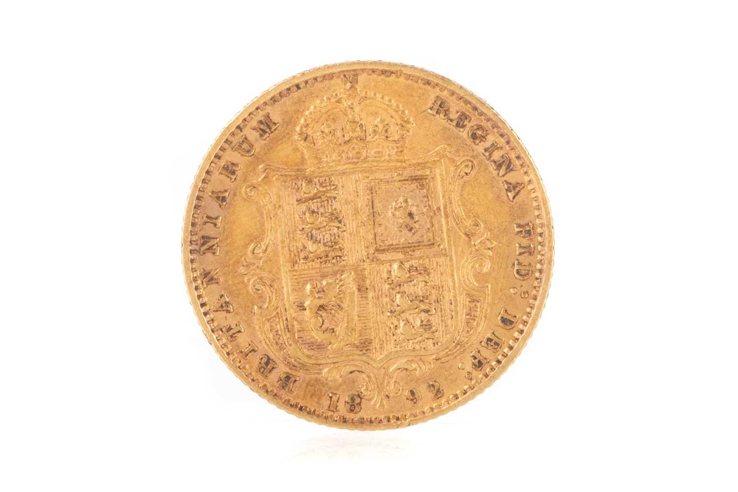 VICTORIA GOLD HALF SOVEREIGN 1892 - Image 2 of 2