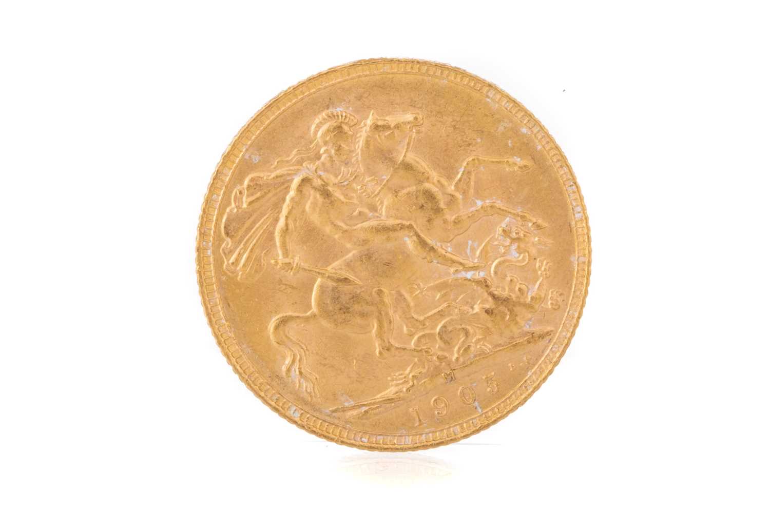 EDWARD VII GOLD SOVEREIGN 1905,