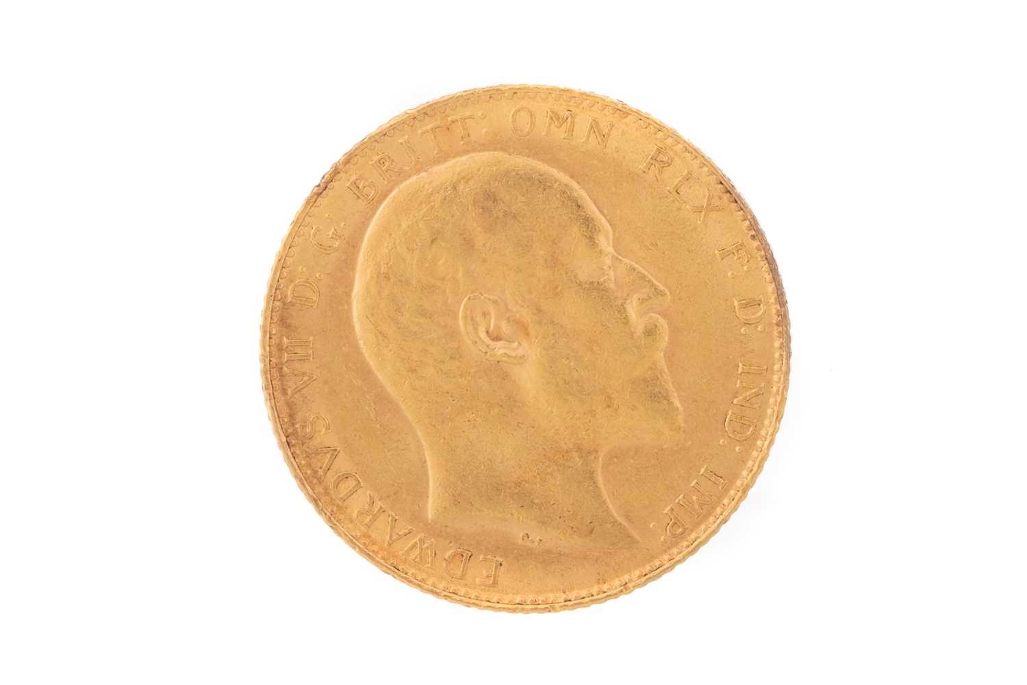 EDWARD VII GOLD SOVEREIGN 1908, - Image 2 of 2