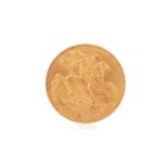 EDWARD VII GOLD SOVEREIGN 1908,