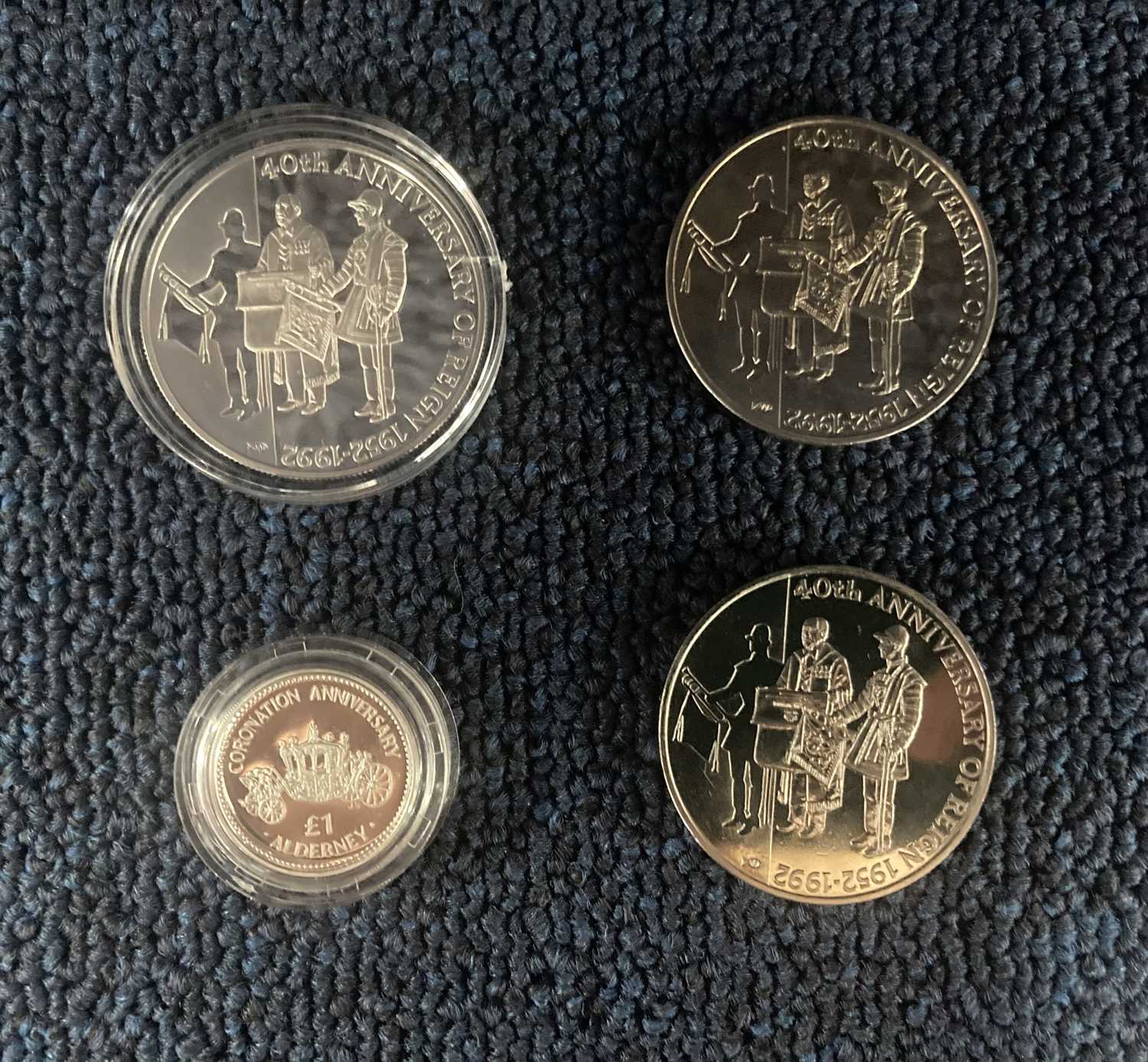 COLLECTION OF SILVER COINS, - Image 3 of 5