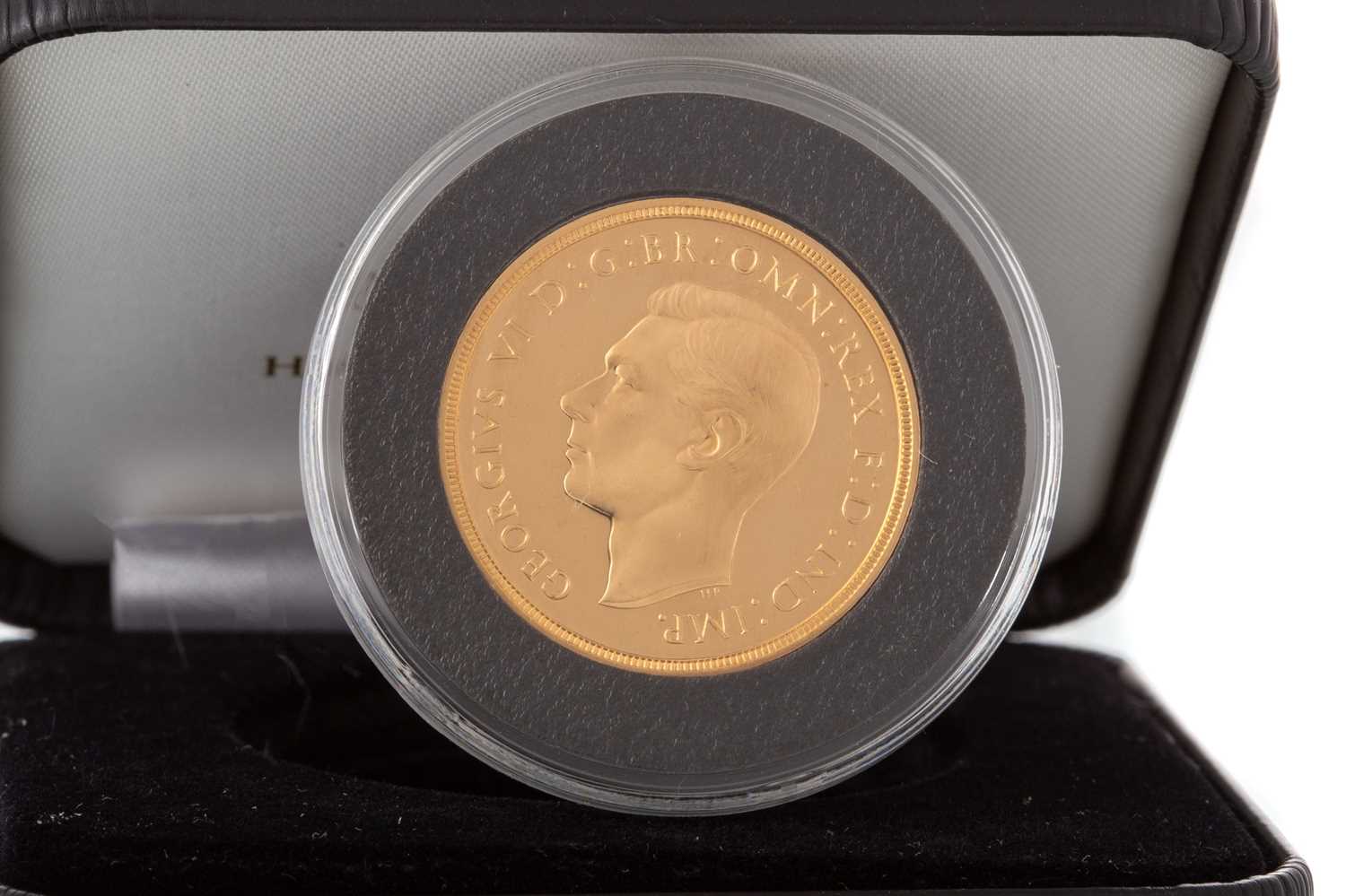 RARE: GEORGE VI GOLD DOUBLE SOVEREIGN DATED 1937, - Image 2 of 2